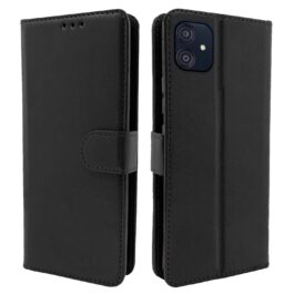 Samsung Galaxy M04 / F04 / A04e Flip Cover Leather Finish