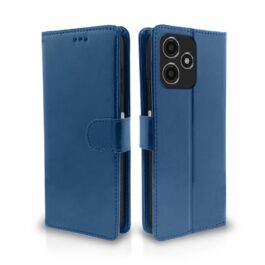 Redmi 12 5G / Poco M6 Pro 5G Flip Cover Leather Finish