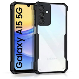 Samsung Galaxy A15 360 Degree Protection Transparent Mobile Phone Back case