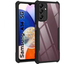 Samsung Galaxy A34 5G 360 Degree Protection Transparent Mobile Phone Back case