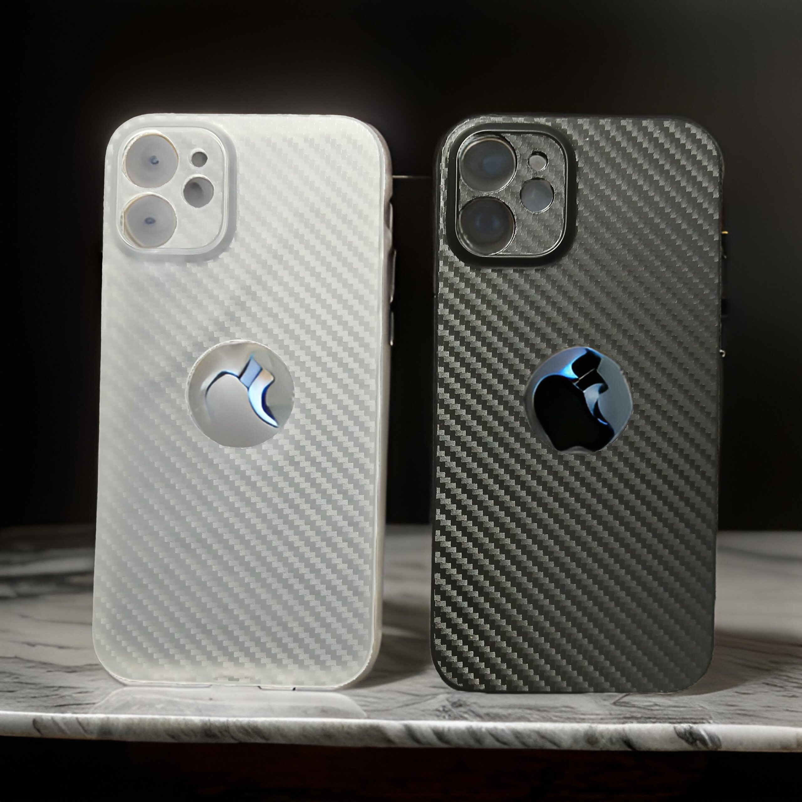 iphone 12 mini carbon fiber back case