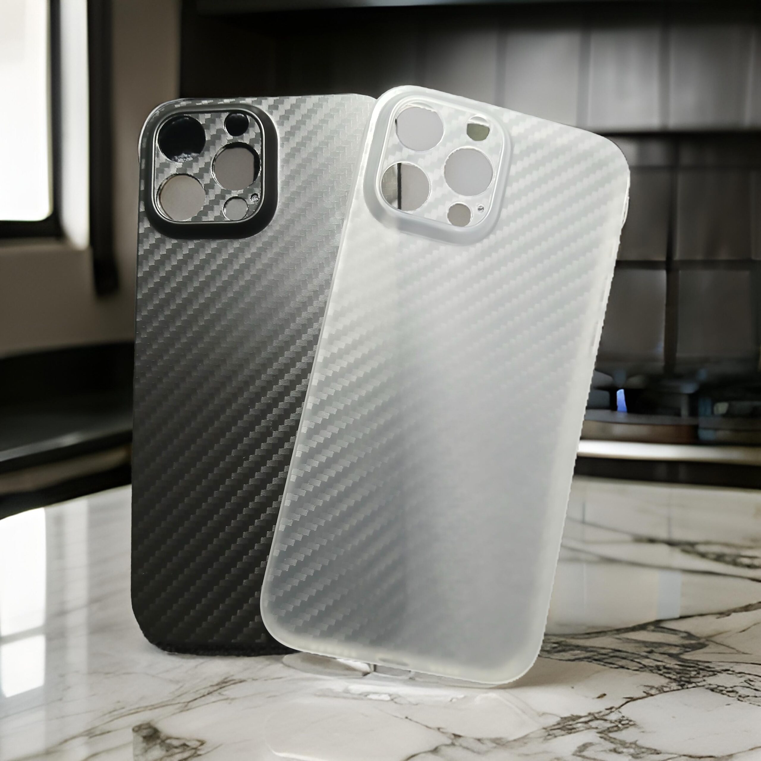 iPhone 13 Pro max carbon fiber back cover