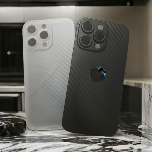 iPhone 15 pro max carbon back case