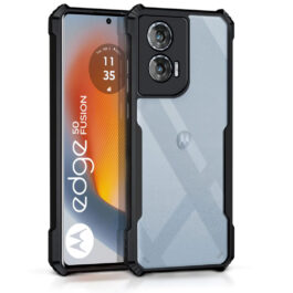Moto Edge 50 Fusion Clear 360 degree Protection back cover