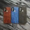 Oppo A33 Leather finish back cover