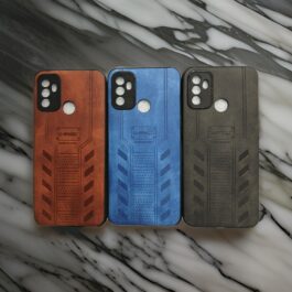 Oppo A33 Leather finish back cover