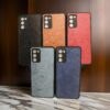 Oppo A53s 5G Leather finish back cover