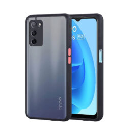 Oppo A53s 5G Smoke back cover with Camera Protection