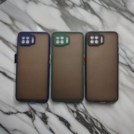 Oppo F17 Smoke back cover with Camera Protection