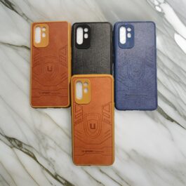 Oppo F19 Pro Plus Leather finish back cover