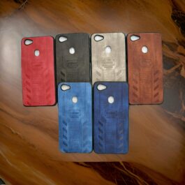 Oppo F7 Leather finish back cover