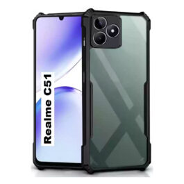 Realme C51 360 Degree Protection Transparent Mobile Phone Back case cover