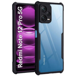 Redmi Note 12 Pro 5G 360 Degree Protection Transparent Mobile Phone Back cover
