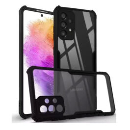 Samsung Galaxy A73 360 Degree Protection Transparent Mobile Phone Back case cover
