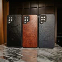 Samsung Galaxy F22 Leather finish back cover