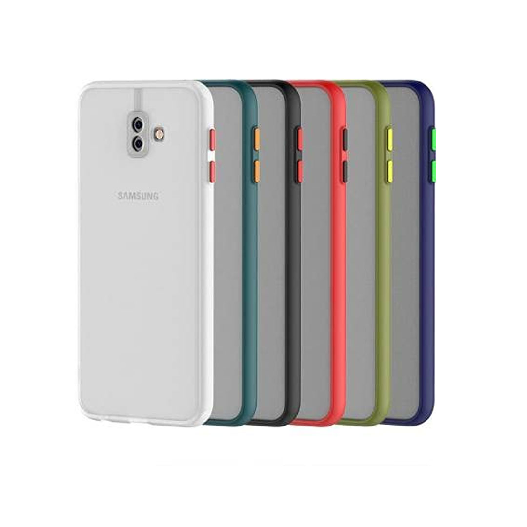 Samsung Galaxy J6 Plus Smoke back cover with Camera Protection