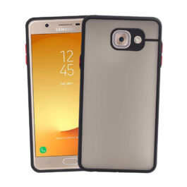 Samsung Galaxy J7 Max Smoke back cover with Camera Protection