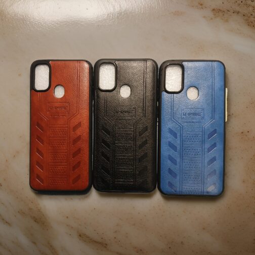 Samsung M30s Leather finish case