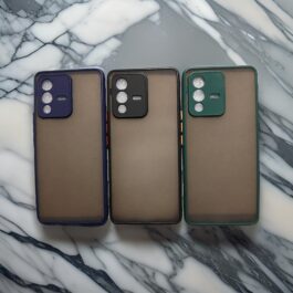 Vivo V23 Pro Smoke back cover with Camera Protection