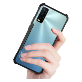 Vivo Y20 360 Degree Protection Transparent Mobile Phone Back cover