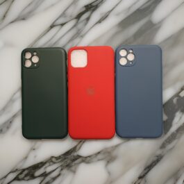 iPhone 11 Pro Max OG silicone back case cover