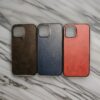 iPhone 12 Pro max leather case