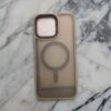 iPhone 16 Pro Max clear back cover with wireless charging support