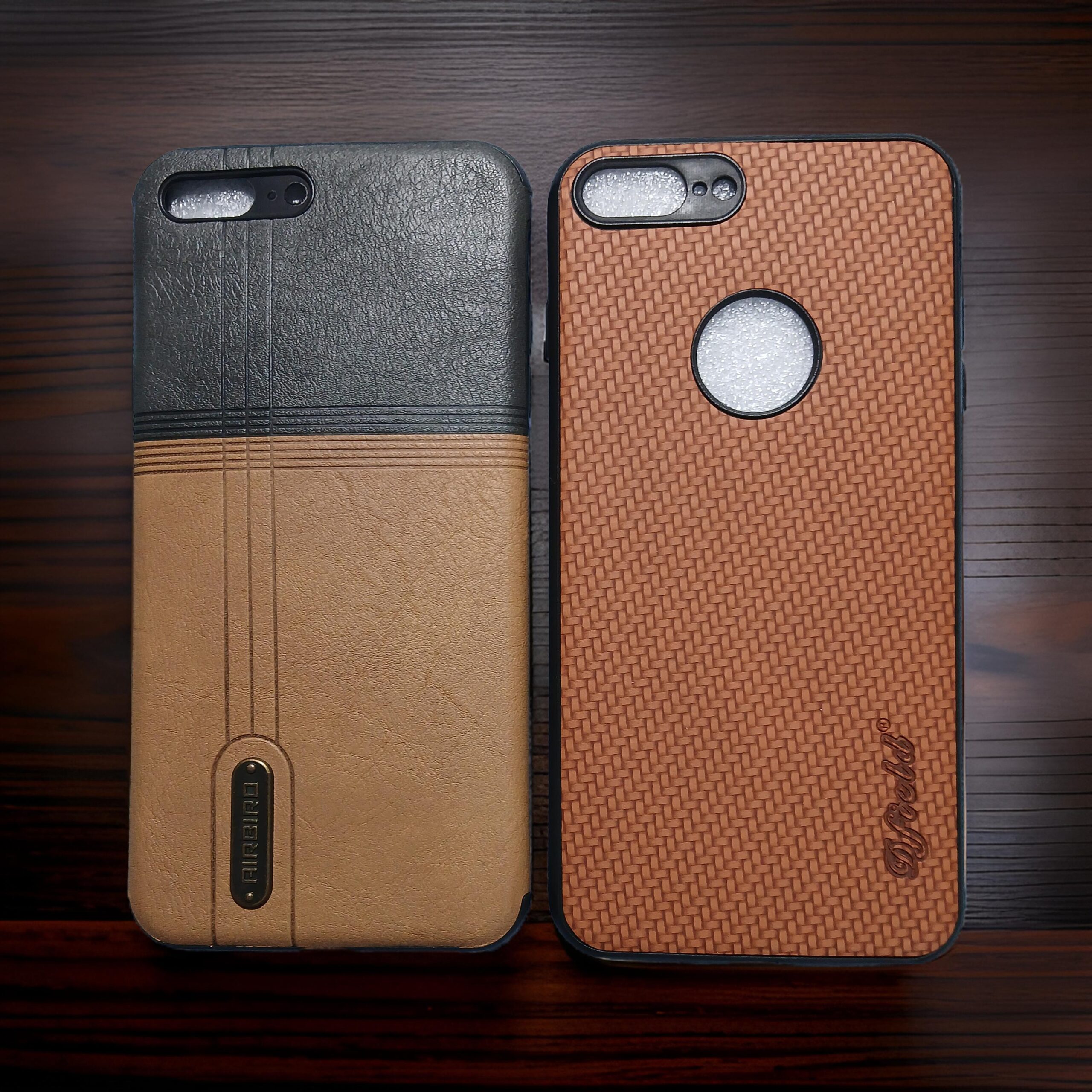 iPhone 7 Plus leather back case