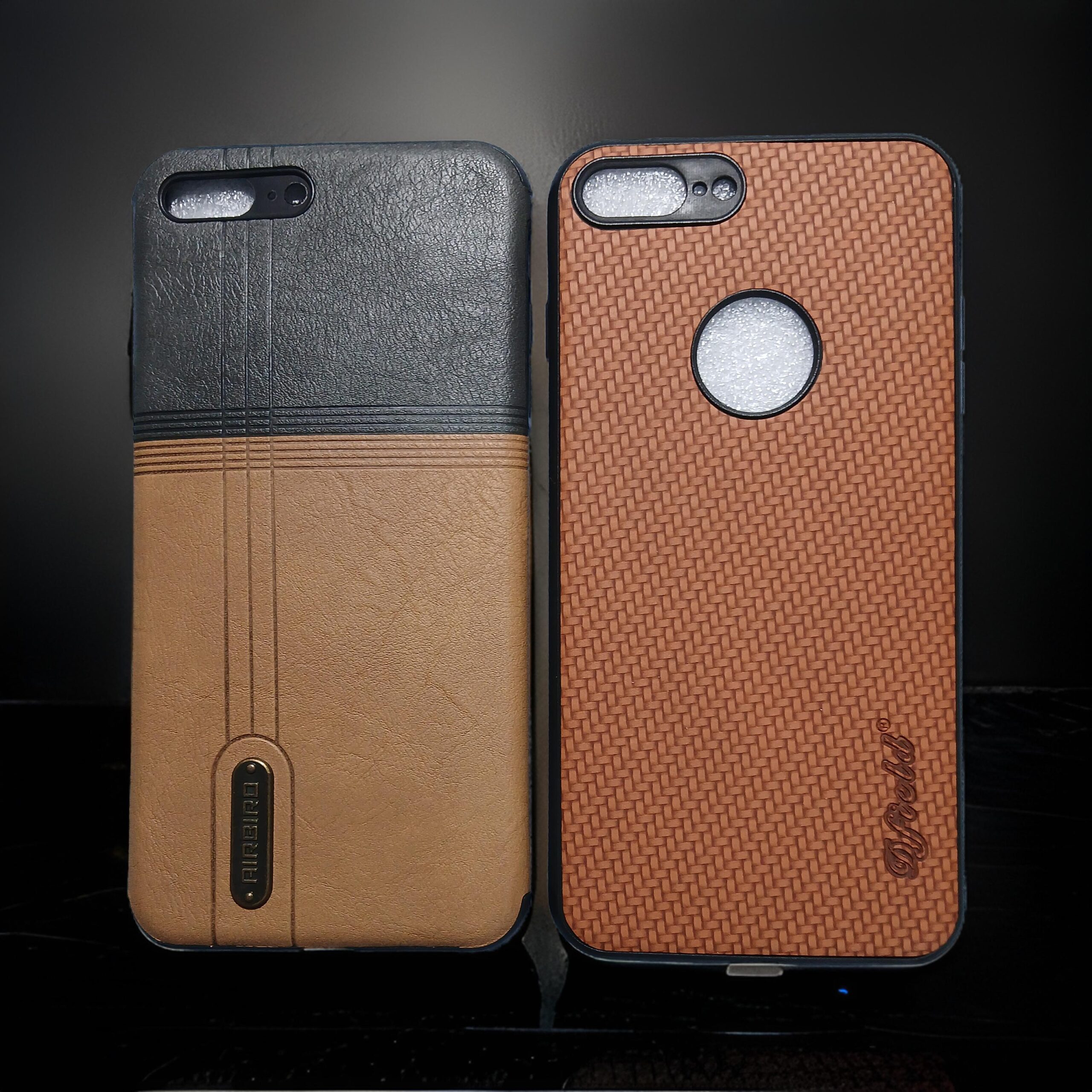 iPhone 8 Plus leather case