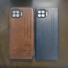 Oppo F17 Pro Leather finish back cover