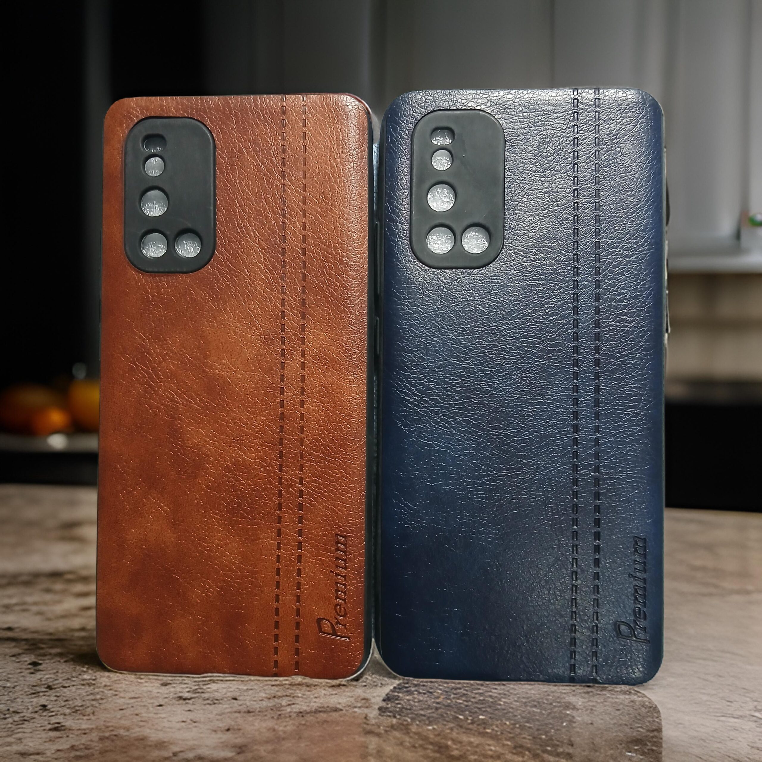 Vivo V19 Leather back case