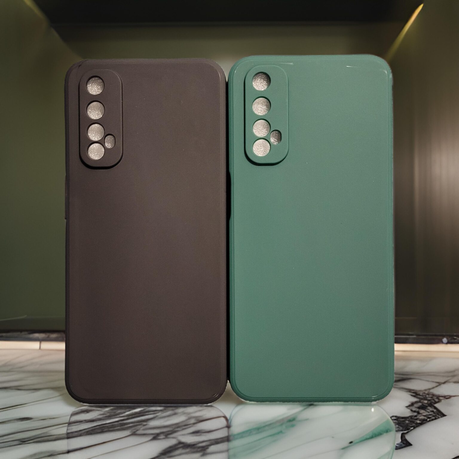 Realme silicone back case cover – Bharath shopping