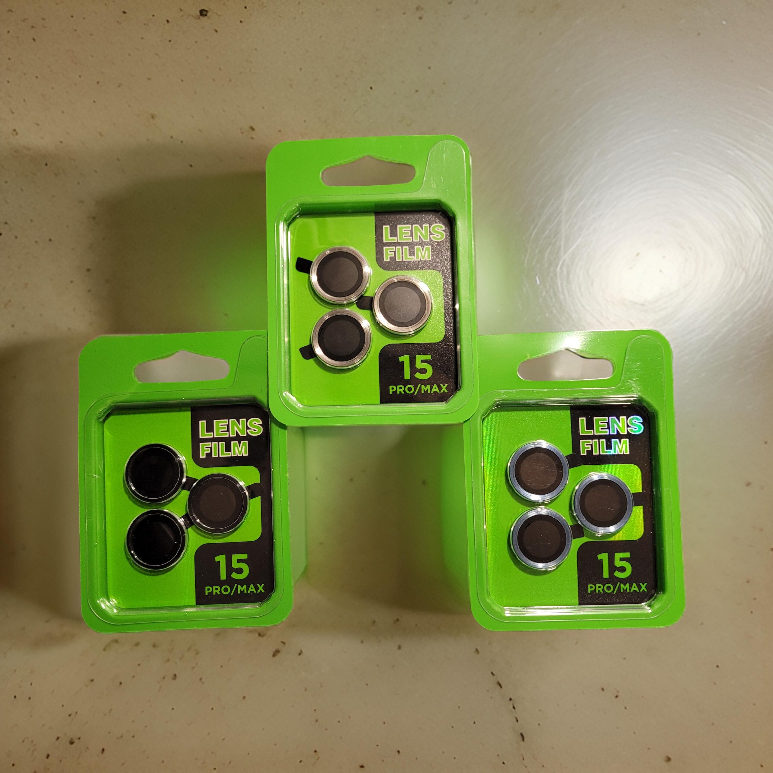 iPhone 15 Pro/iPhone 15 Pro Max Camera Glass Protector