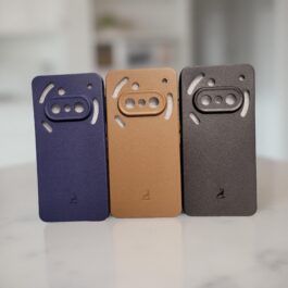 Nothing Phone 3a Leather finish silicone back case