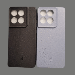 Moto Edge 60 Pro Leather finish Silicone case