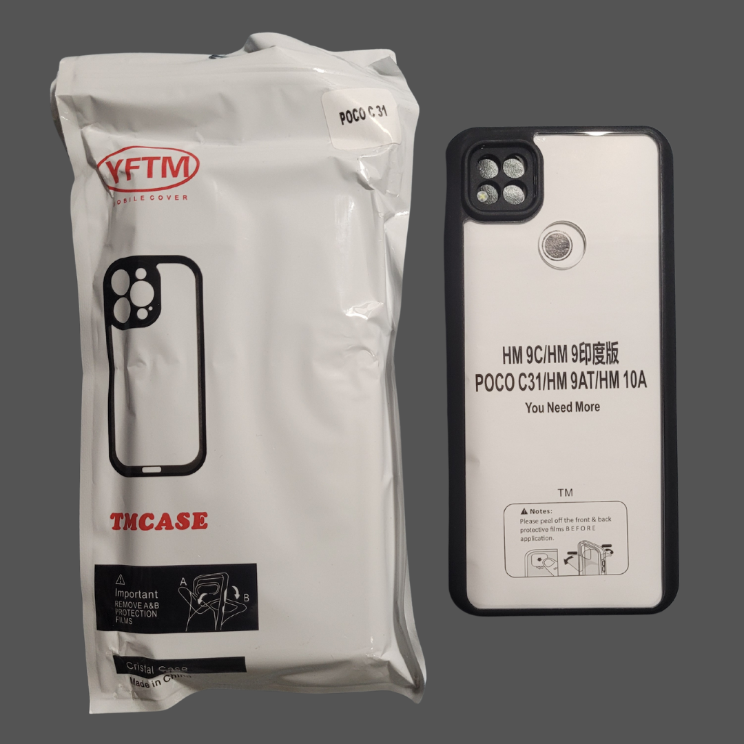 Poco C31/Redmi 9c Transparent premium iPacky back case