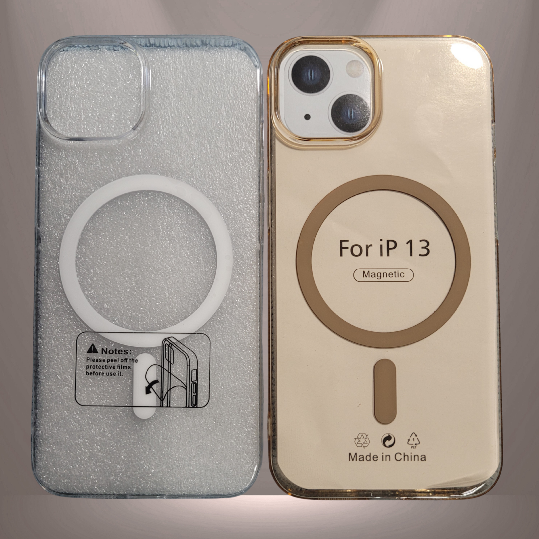 iPhone 13/14 Premium transparent hard back case
