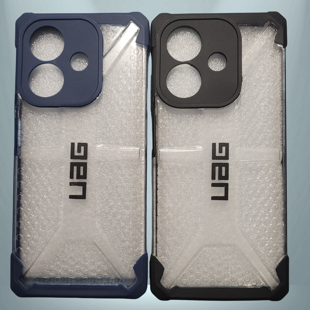 Oppo A3x Transparent Armor Back Cover UAG
