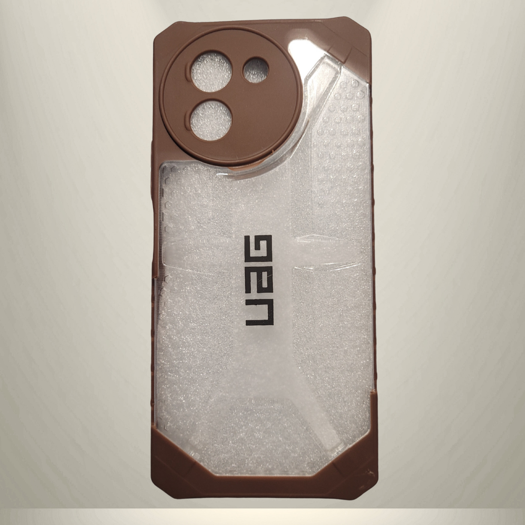 Vivo V30e/T3x/Y38 Transparent Armor UAG Back Case