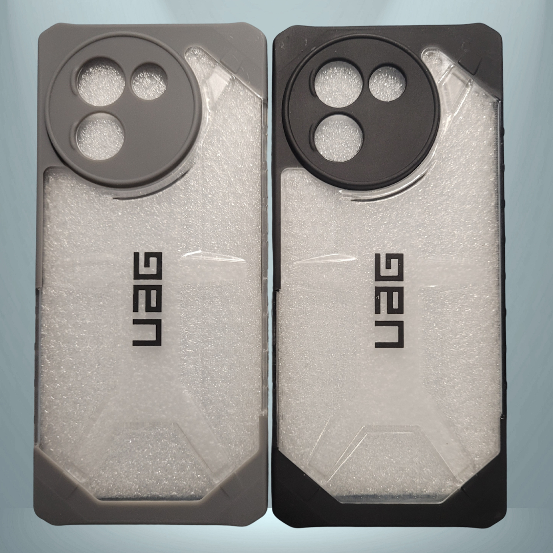 Vivo V30e/T3x/Y38 Transparent Armor UAG Back Cover